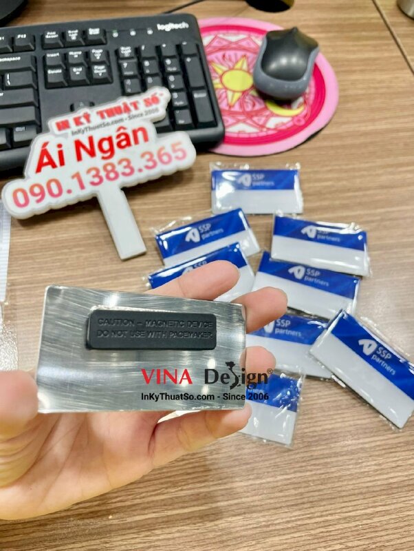 In logo cài áo công ty, huy hiệu công ty cài áo theo yêu cầu - INKTS685