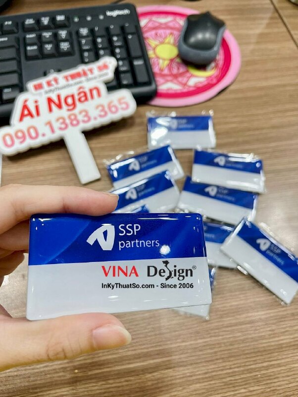 In logo cài áo công ty, huy hiệu công ty cài áo theo yêu cầu - INKTS685