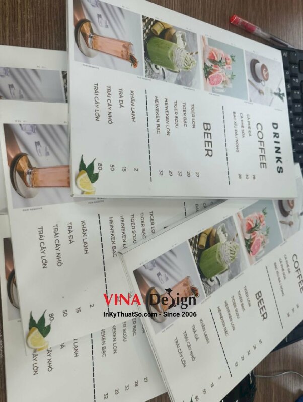 In menu Formex quán ăn gia đình - INKTS367