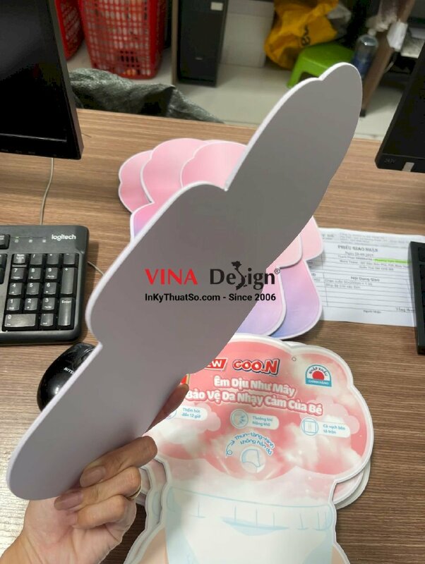In mô hình formex 3li cắt CNC quảng cáo sản phẩm băng vệ sinh - INKTS3452
