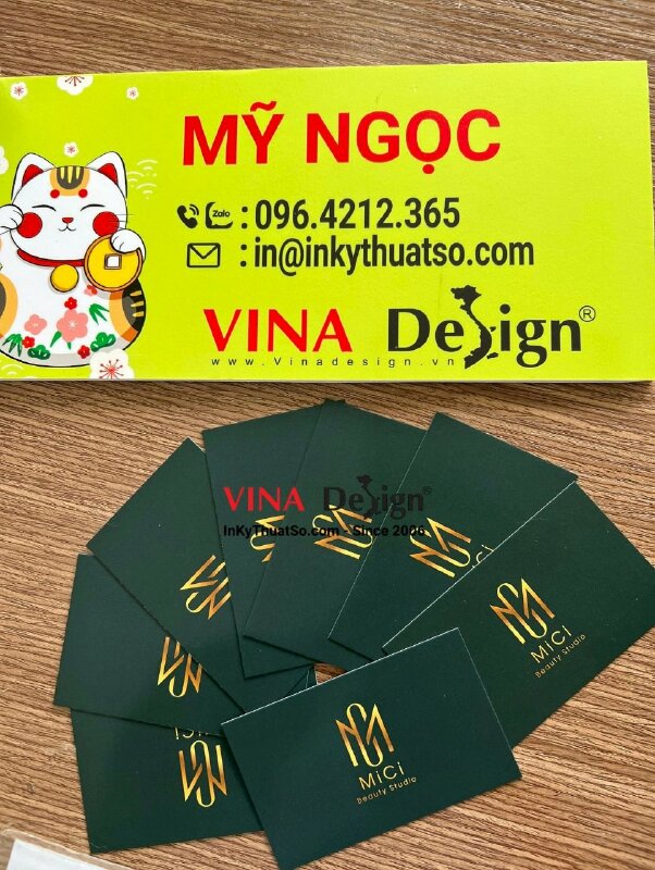In name card kỹ thuật số Beauty Spa - INKTS402