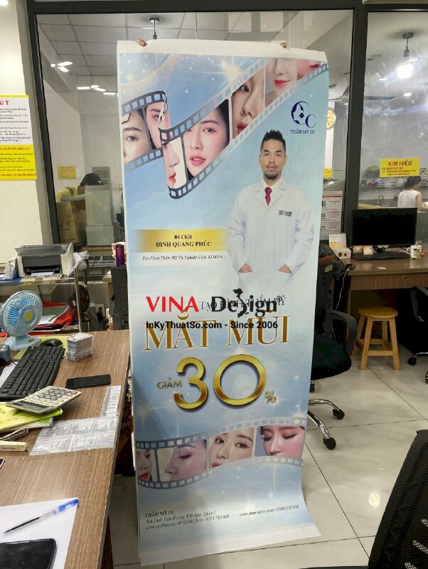 In Poster quảng cáo sự kiện thẩm mỹ viện - INKTS874