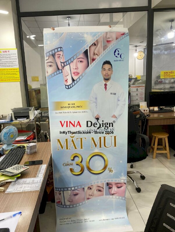 In Poster quảng cáo sự kiện thẩm mỹ viện - INKTS874