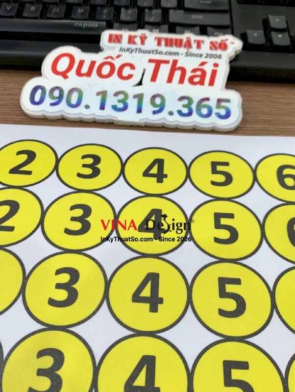 In tem decal sữa nhựa số 1, 2, 3, 4, 5, 6, tem tròn 4cm số lượng ít, tem dán số thứ tự - INKTS1050