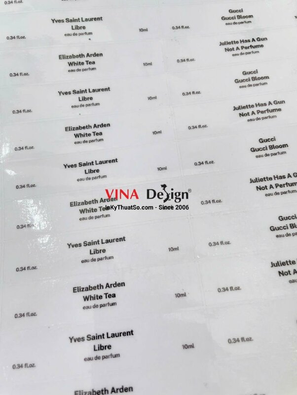 In tem decal trong dán chai nước hoa chiết, sử dụng cho mục đích cá nhân, làm quà tặng - INKTS3539