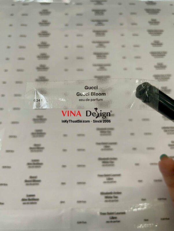 In tem decal trong dán chai nước hoa chiết, sử dụng cho mục đích cá nhân, làm quà tặng - INKTS3539