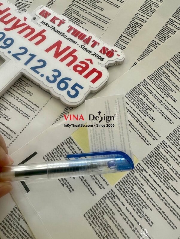 In tem phụ hàng nhập khẩu, tem phụ nước hoa, nước thơm nhập khẩu in Decal giấy cán màng - INKTS1231