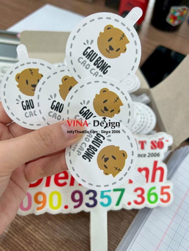 In thẻ tag, tem treo sản phẩm thú bông, tag giấy treo gấu bông - INKTS667