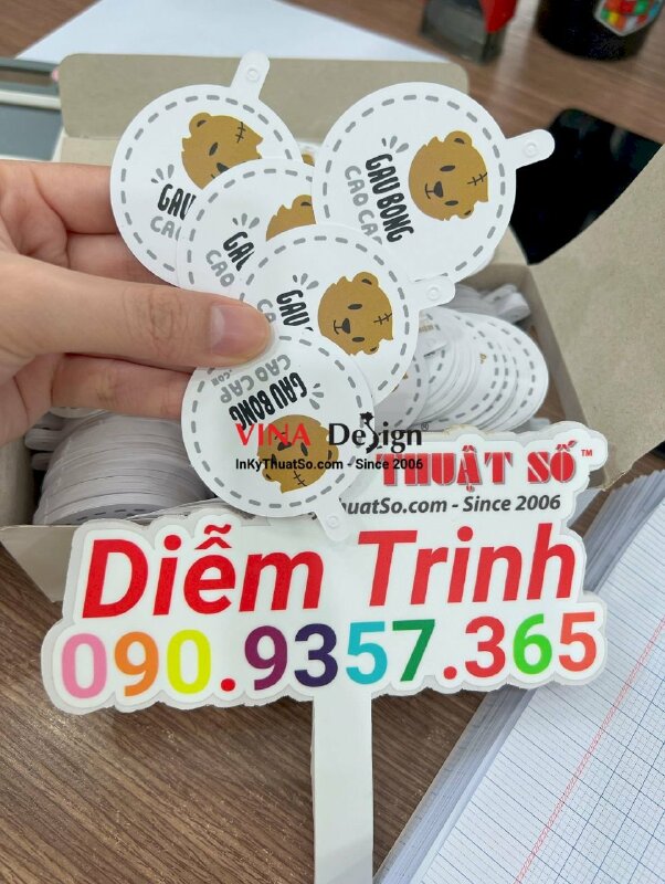 In thẻ tag, tem treo sản phẩm thú bông, tag giấy treo gấu bông - INKTS667