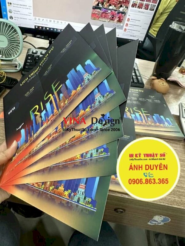 In thiệp mời sự kiện triển lãm nghệ thuật thị giác và công nghệ tương tác - INKTS932