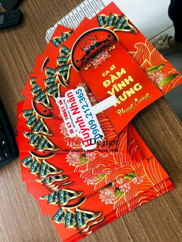 In thiếp phụng cúng lễ giỗ tổ nghề sân khấu cho danh ca, ca sĩ, nghệ sĩ - INKTS703