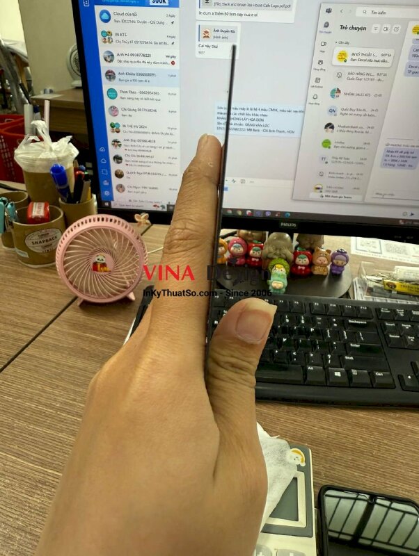 In UV lên inox xước bạc làm tấm bảng CSC (Container Safety Convention), tấm chứng nhận an toàn cho container - INKTS3451
