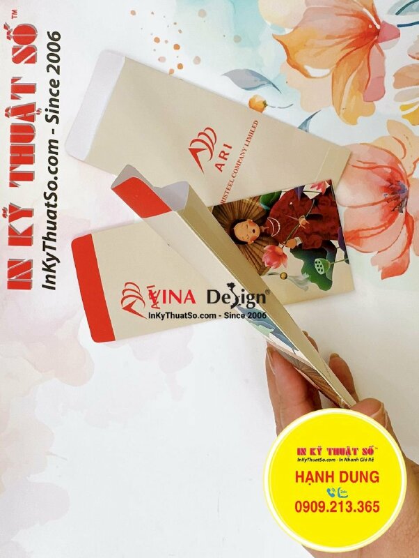 Bao lì xì in logo, in bao lì xì doanh nghiệp, công ty kết cấu thép - INKTS982