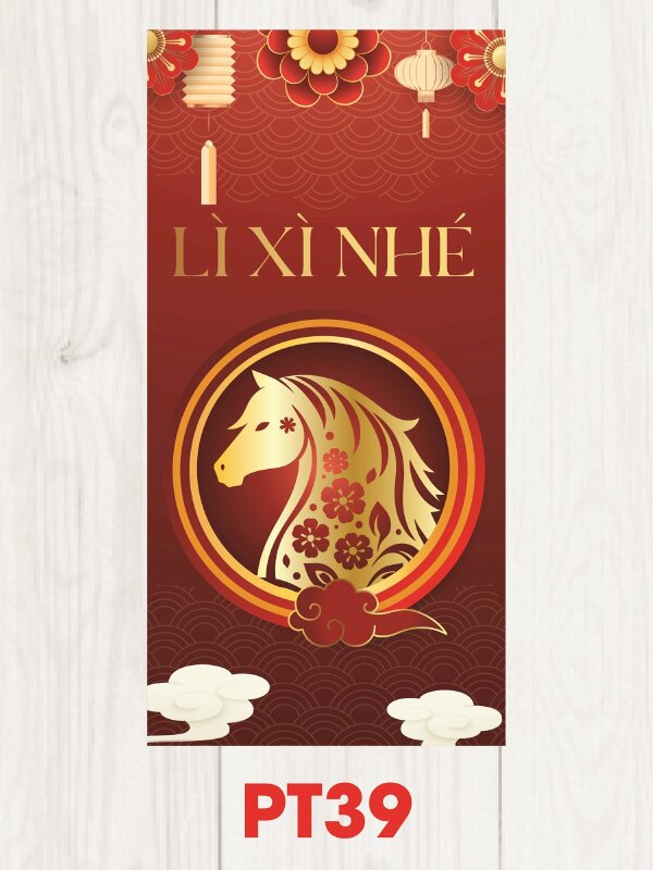 Bao lì xì ngày Tết Lì Xì Nhé - Mã PT39 - INKTS2495