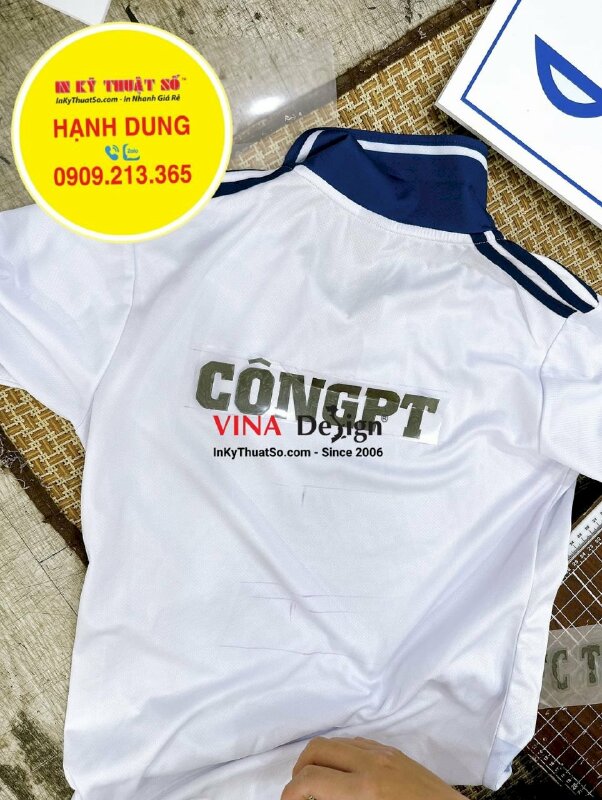 In áo bóng đá, áo đá bóng in tên theo yêu cầu - INKTS979