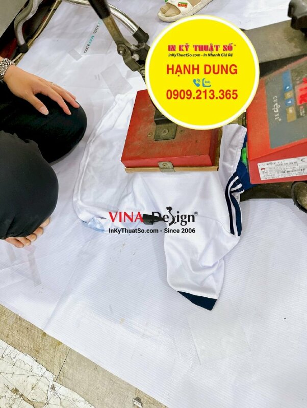 In áo bóng đá, áo đá bóng in tên theo yêu cầu - INKTS979