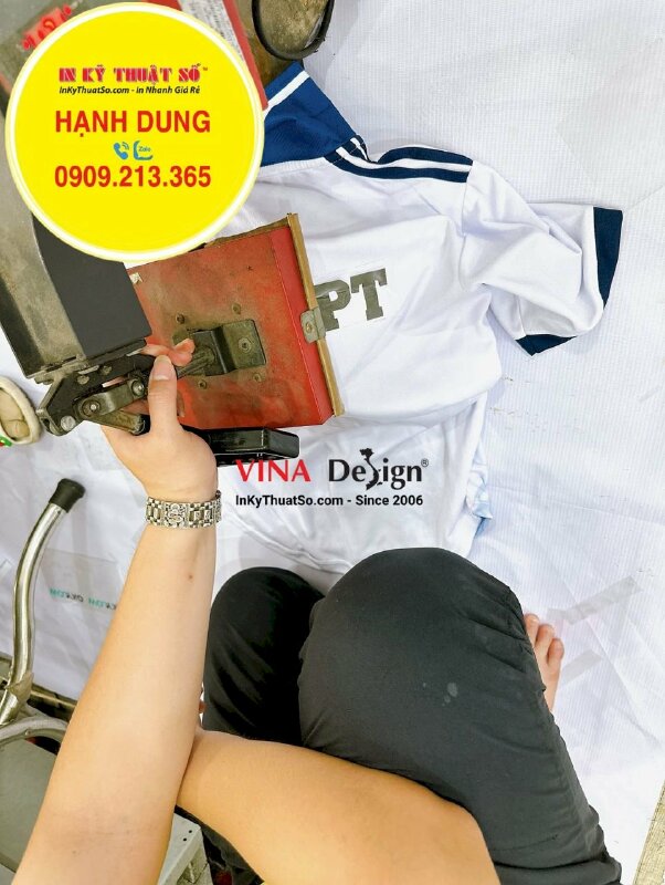 In áo bóng đá, áo đá bóng in tên theo yêu cầu - INKTS979