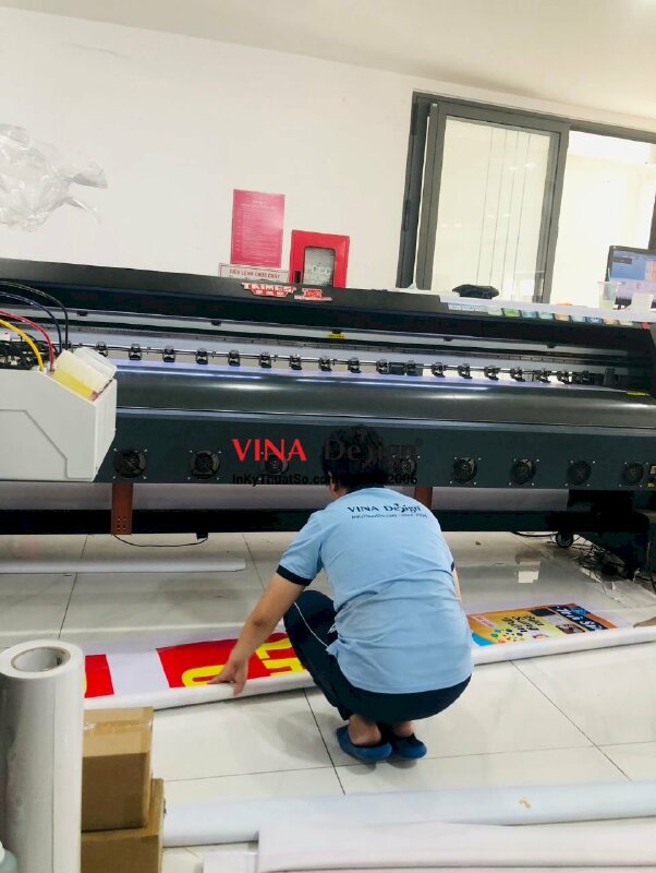 In bạt hiflex làm băng rôn, banner, backdrop quảng cáo, trang trí - INKTS297