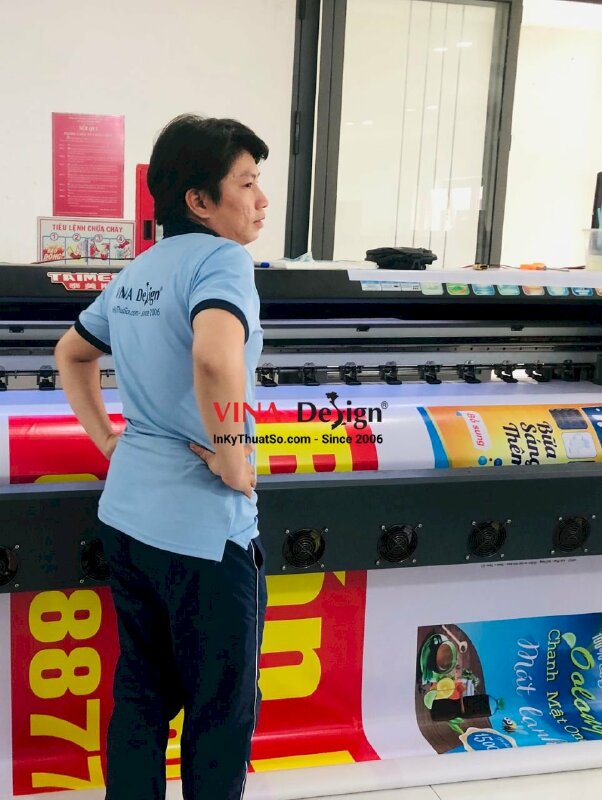 In bạt hiflex làm băng rôn, banner, backdrop quảng cáo, trang trí - INKTS297