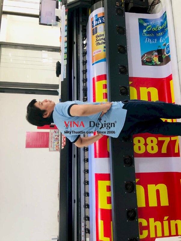 In bạt hiflex làm băng rôn, banner, backdrop quảng cáo, trang trí - INKTS297