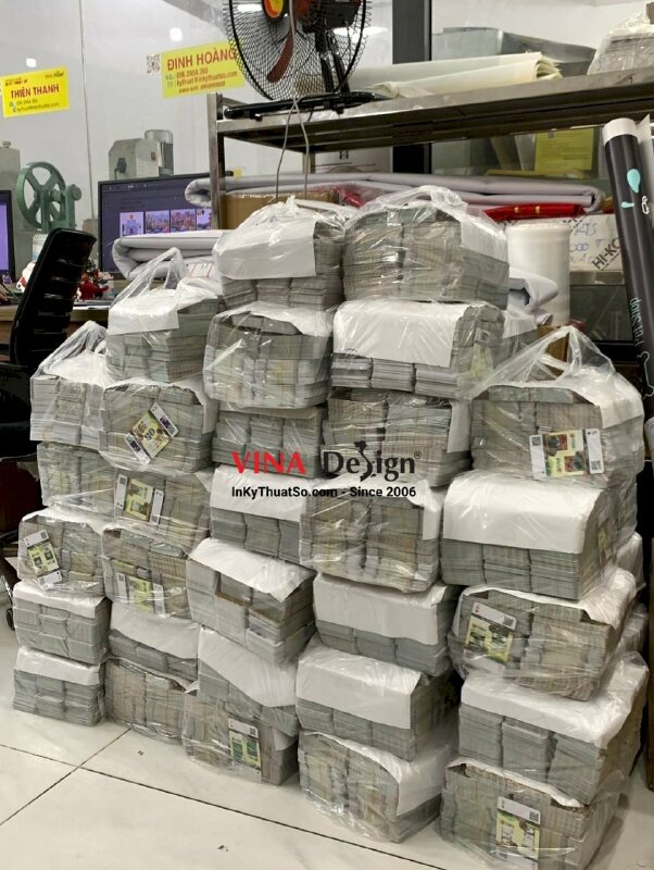 In bộ thẻ bài làm quà tặng Tết, bộ 54 thẻ card 6.5x10.5cm in giấy cứng B300gsm - INKTS1140