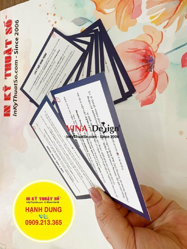 In card lưu ý giặt quan trọng gửi kèm sản phẩm quần áo thời trang, in giấy hướng dẫn sử dụng giặt ủi - INKTS1211