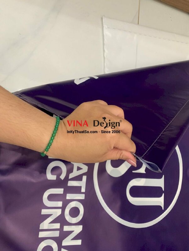 In cờ liên đoàn thể thao, in cờ vải Silk dầu bóng - INKTS959