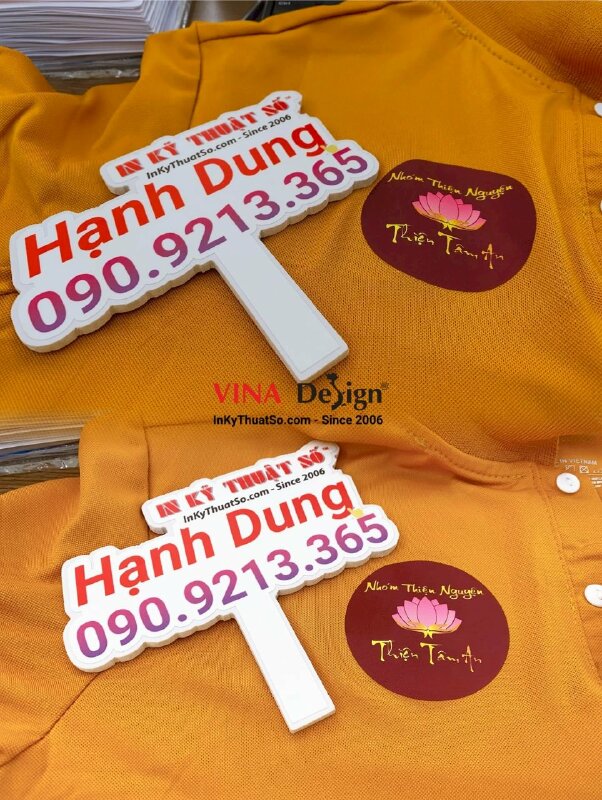 In Decal chuyển nhiệt ép áo thiện nguyện, CLB từ thiện - INKTS628