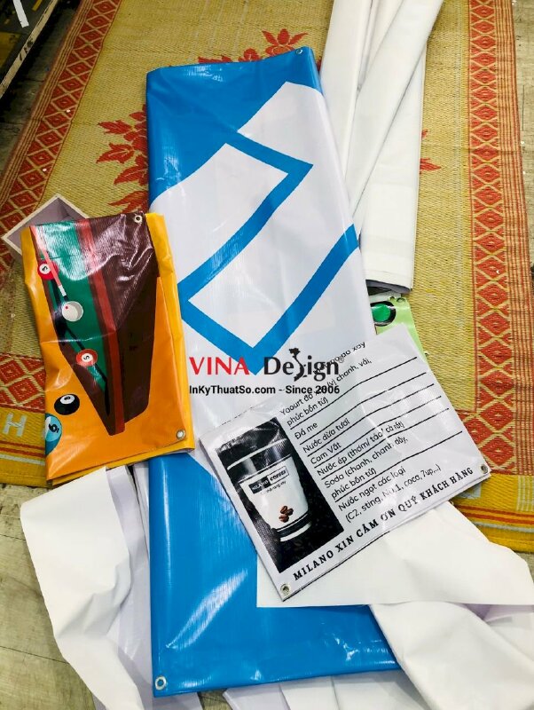 In Hiflex mực dầu chừa biên - Bạt 3.6 dzem - INKTS104