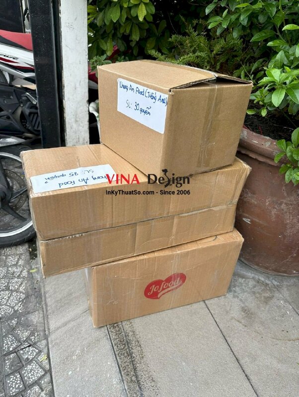 In lịch bàn chữ A 21cm x 14.8cm in 200 cuốn - INKTS941