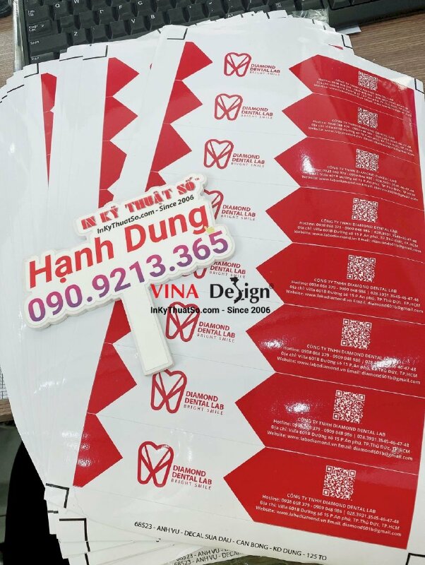 In nhãn chai nước suối, in decal dán chai nước suối sự kiện - INKTS777