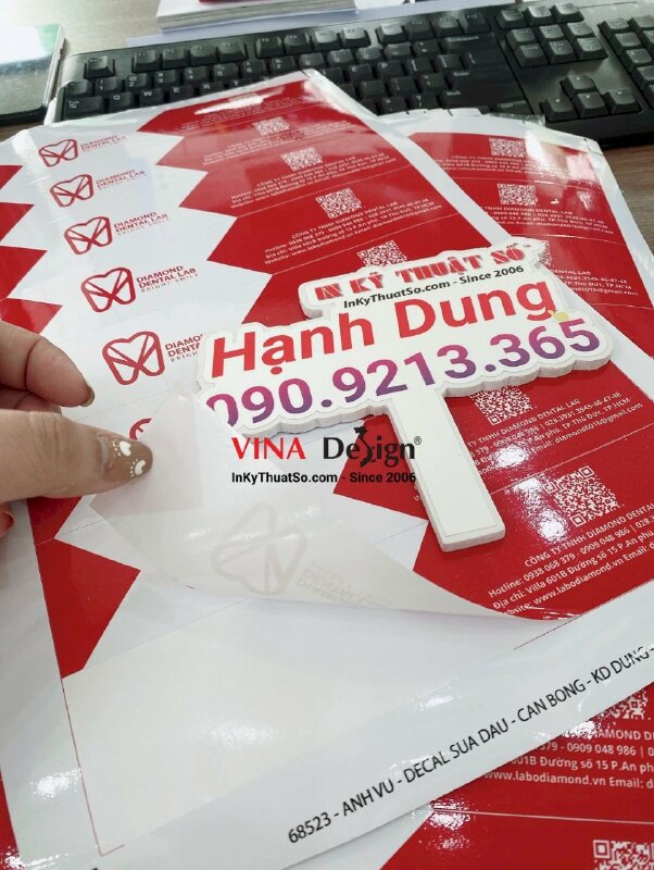 In nhãn chai nước suối, in decal dán chai nước suối sự kiện - INKTS777