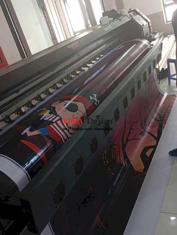 In phông nền background Halloween, backdrop Halloween từ bạt hiflex - INKTS3597