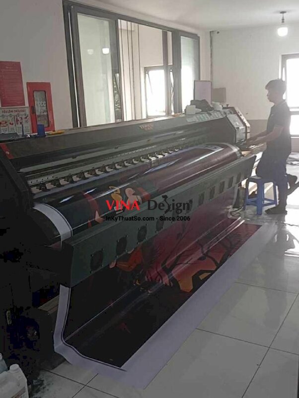 In phông nền background Halloween, backdrop Halloween từ bạt hiflex - INKTS3597