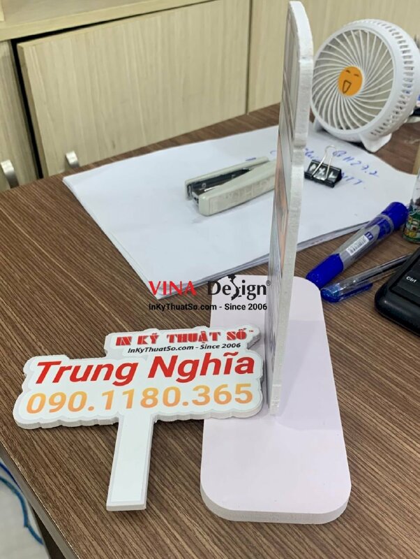 In standee mô hình sản phẩm để bàn - INKTS521