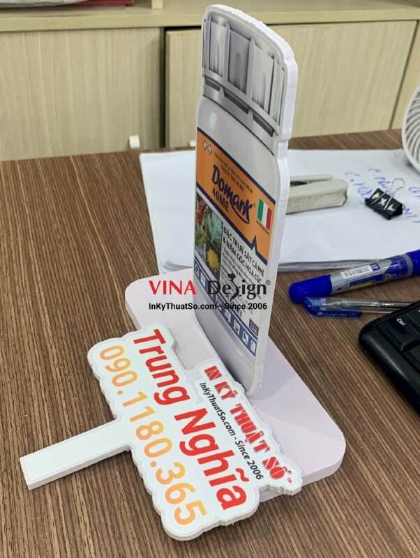 In standee mô hình sản phẩm để bàn - INKTS521