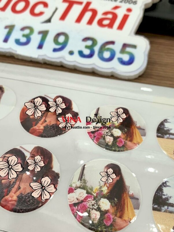 In sticker UV DTF hình dán in ảnh theo yêu cầu - INKTS1041
