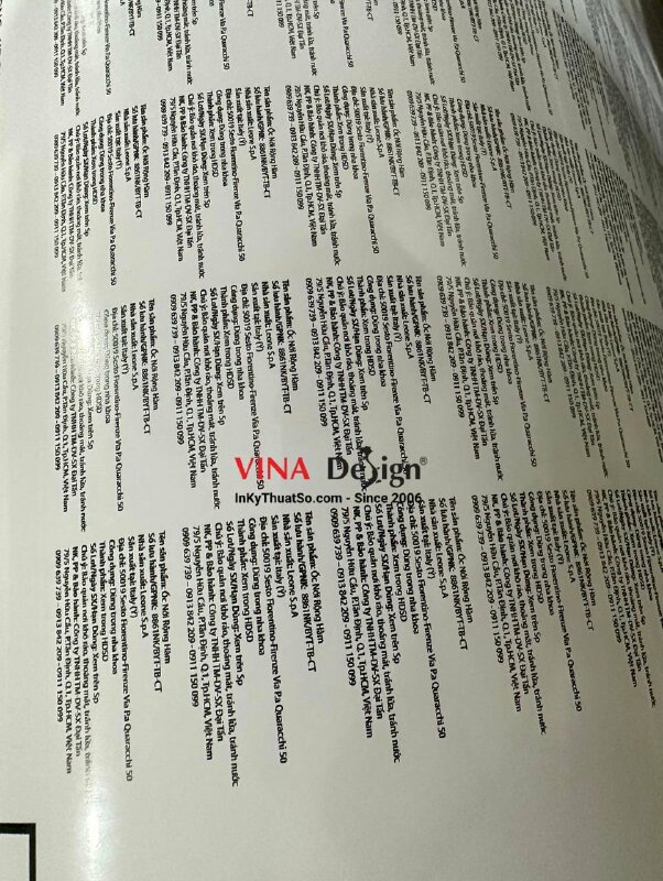 In tem nhãn dán bao bì ốc nới rộng hàm, vật liệu nha khoa - INKTS1208