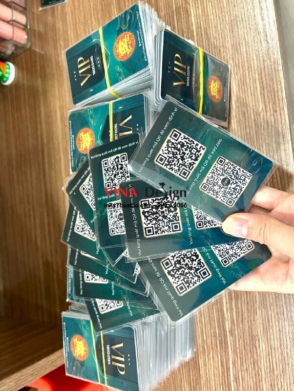 In thẻ nhựa vip nhà hàng ẩm thực 3 miền truyền thống - INKTS964