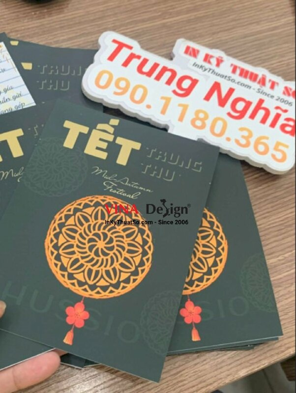 In thiệp chúc mừng trung thu cho nhân viên, thiệp tặng bánh trung thu - INKTS715