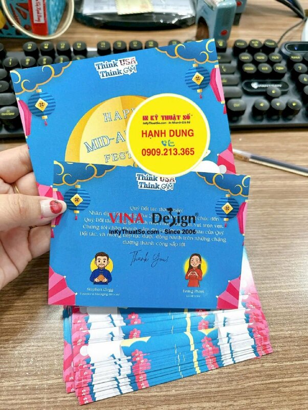 In thiệp mừng Trung thu gửi tặng quý đối tác khách hàng - INKTS3548