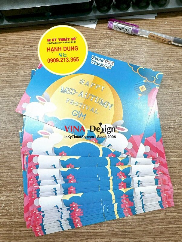 In thiệp mừng Trung thu gửi tặng quý đối tác khách hàng - INKTS3548