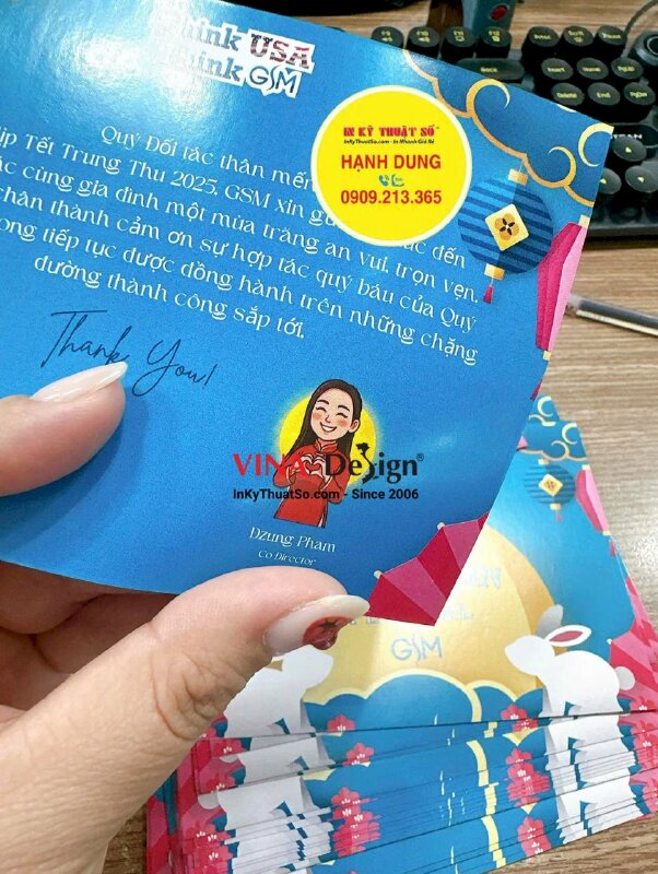 In thiệp mừng Trung thu gửi tặng quý đối tác khách hàng - INKTS3548