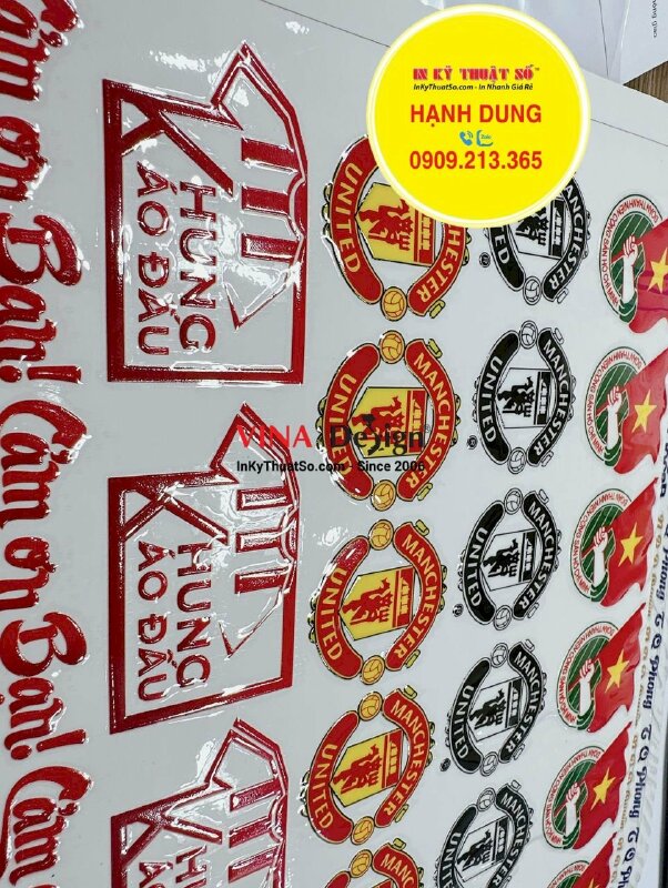 In UV DTF dán mọi chất liệu, in logo DTF câu lạc bộ bóng đá ngoại hạng Anh - INKTS1244