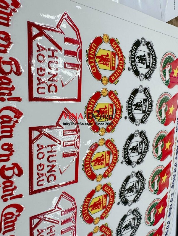 In UV DTF dán mọi chất liệu, in logo DTF câu lạc bộ bóng đá ngoại hạng Anh - INKTS1244