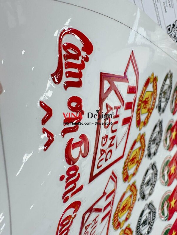 In UV DTF dán mọi chất liệu, in logo DTF câu lạc bộ bóng đá ngoại hạng Anh - INKTS1244