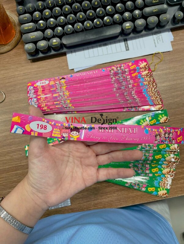 In vòng đeo tay sự kiện dùng 1 lần, in PP cán bóng - INKTS3553