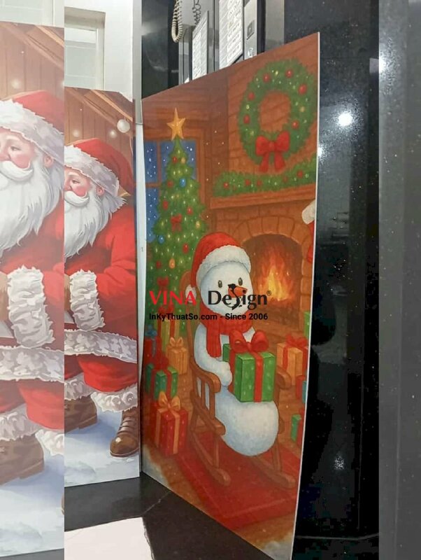 In background Giáng Sinh, backdrop Noel, phông nền Xmas từ Formex - INKTS3603