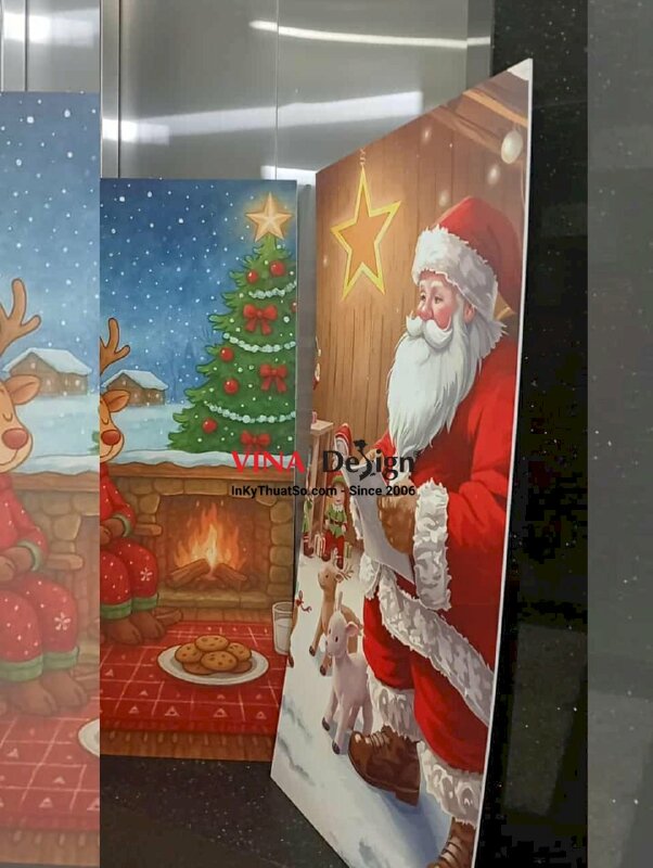 In background Giáng Sinh, backdrop Noel, phông nền Xmas từ Formex - INKTS3603