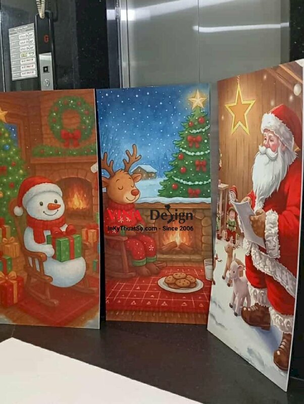 In background Giáng Sinh, backdrop Noel, phông nền Xmas từ Formex - INKTS3603